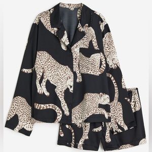 H&M SATIN PAJAMAS NWT